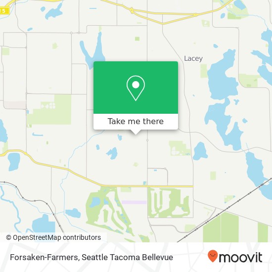 Mapa de Forsaken-Farmers, 4309 Stonegate St SE