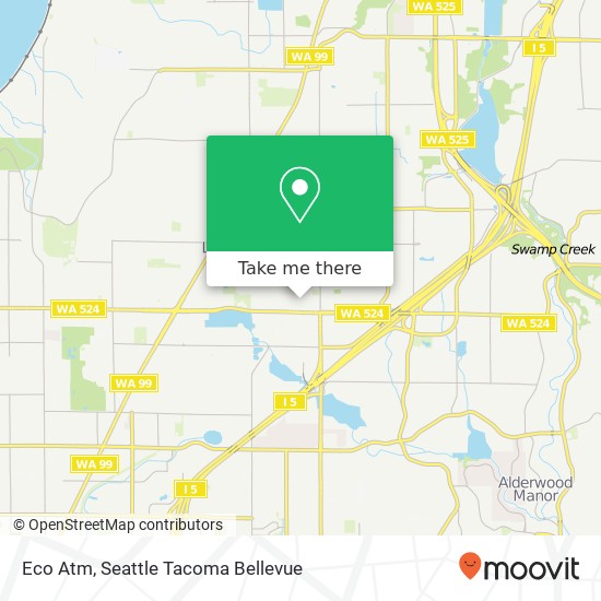 Eco Atm, 4615 196th St SW map