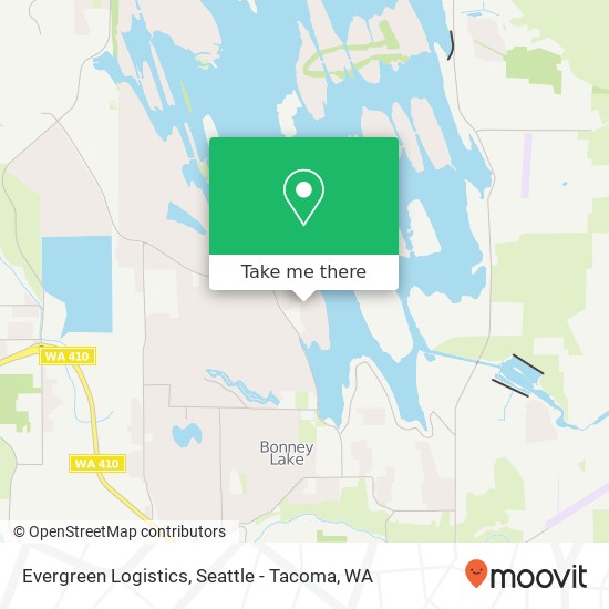 Mapa de Evergreen Logistics, 5661 195th Ave E