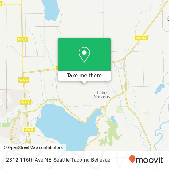 Mapa de 2812 116th Ave NE, Lake Stevens, WA 98258