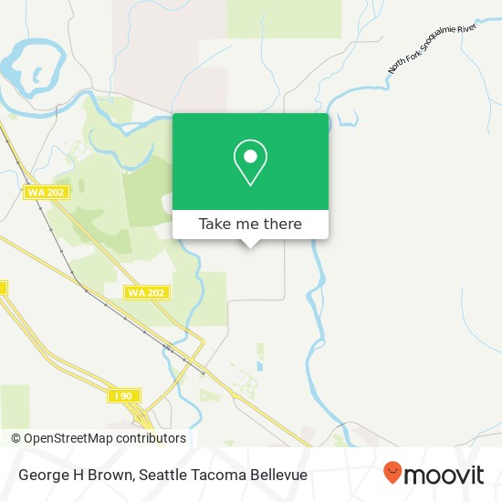 George H Brown, 10106 422nd Ln SE map