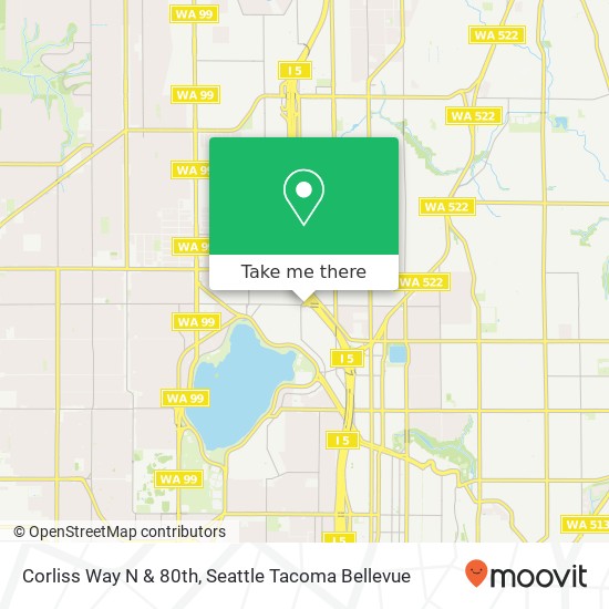 Corliss Way N & 80th, Seattle, WA 98115 map