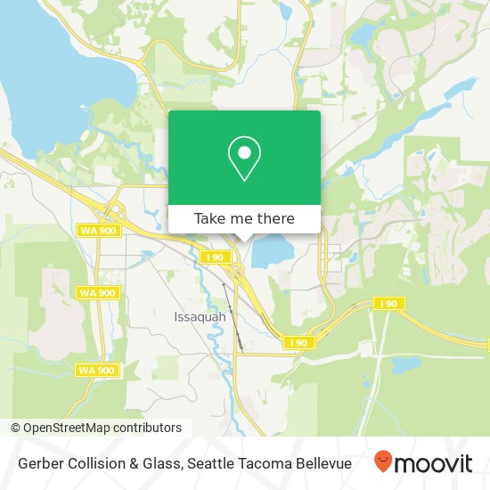 Mapa de Gerber Collision & Glass, 6405 229th Ave SE