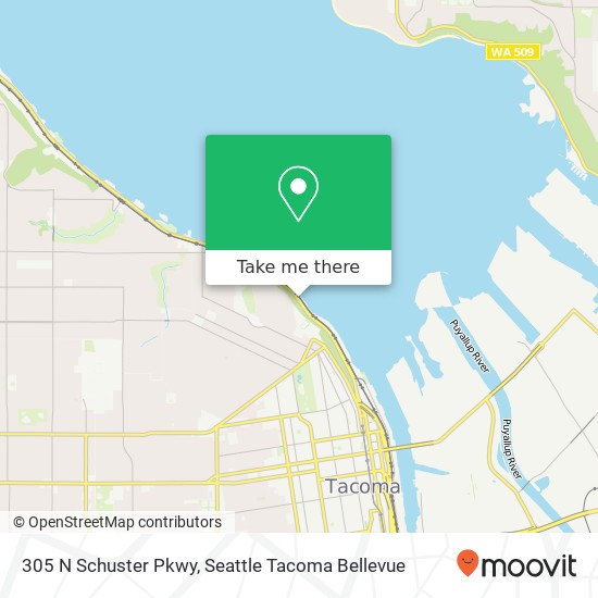 305 N Schuster Pkwy, Tacoma, WA 98402 map