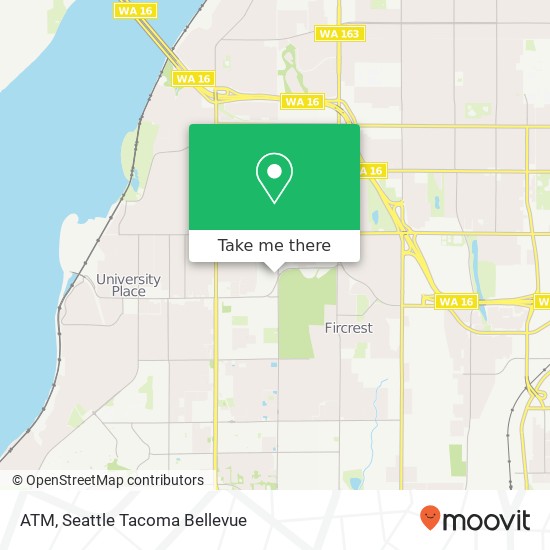 Mapa de ATM, 2424 Mildred St W