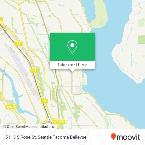 5113 S Rose St, Seattle, WA 98118 map