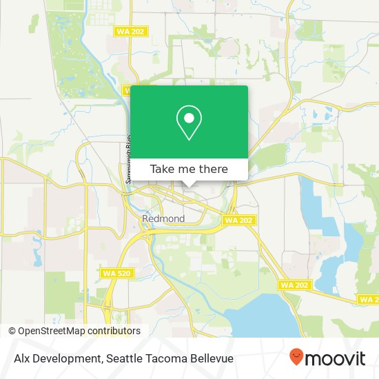 Mapa de Alx Development, 16710 NE 79th St