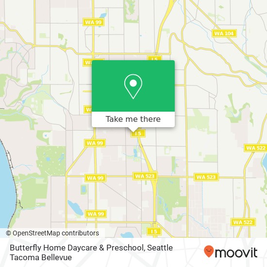 Mapa de Butterfly Home Daycare & Preschool, 2305 N 159th St