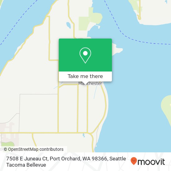 7508 E Juneau Ct, Port Orchard, WA 98366 map