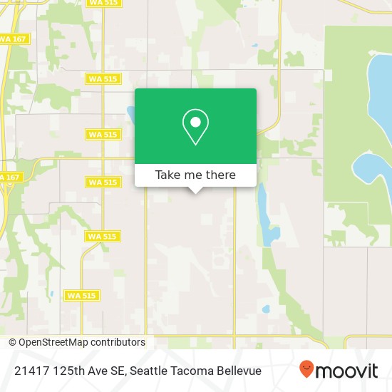 21417 125th Ave SE, Kent, WA 98031 map