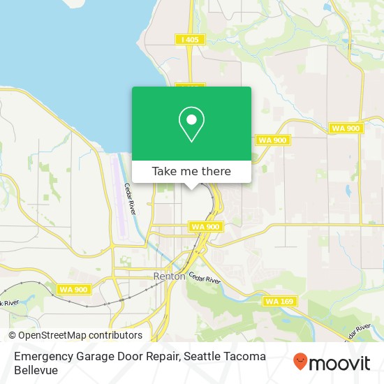 Mapa de Emergency Garage Door Repair, 1601 N 8th St