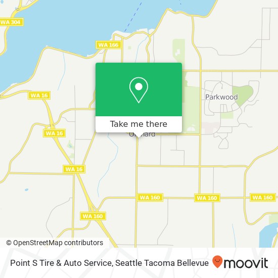 Mapa de Point S Tire & Auto Service, 3333 Bethel Rd SE