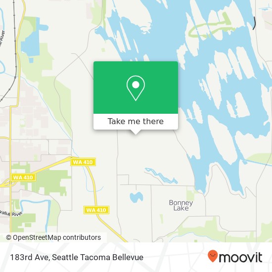 183rd Ave, Bonney Lake (SUMNER), WA 98391 map