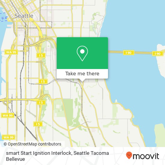 smart Start Ignition Interlock, 2801 Martin Luther King Jr Way S map