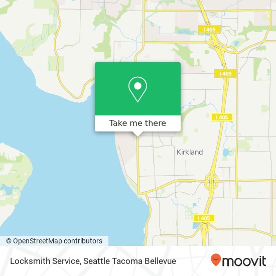 Mapa de Locksmith Service, 1720 Market St