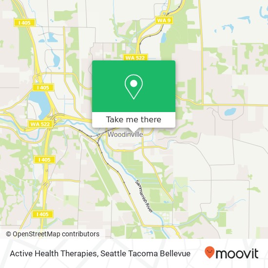 Active Health Therapies, NE 175th St map