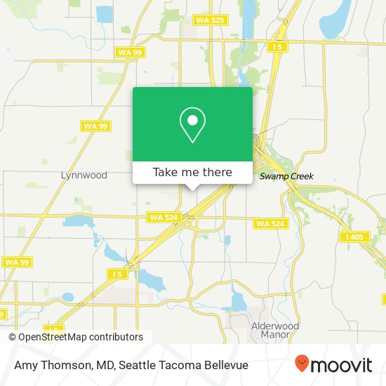 Amy Thomson, MD, 19116 33rd Ave W map