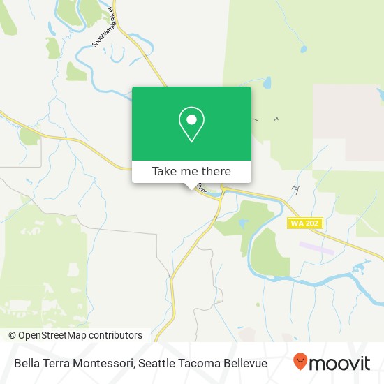 Mapa de Bella Terra Montessori, 4205 334th Pl SE