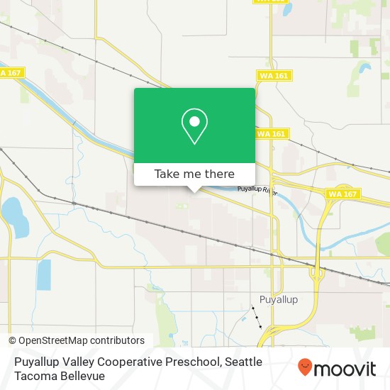 Puyallup Valley Cooperative Preschool, 1219 15th St NW map