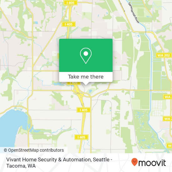 Vivant Home Security & Automation map