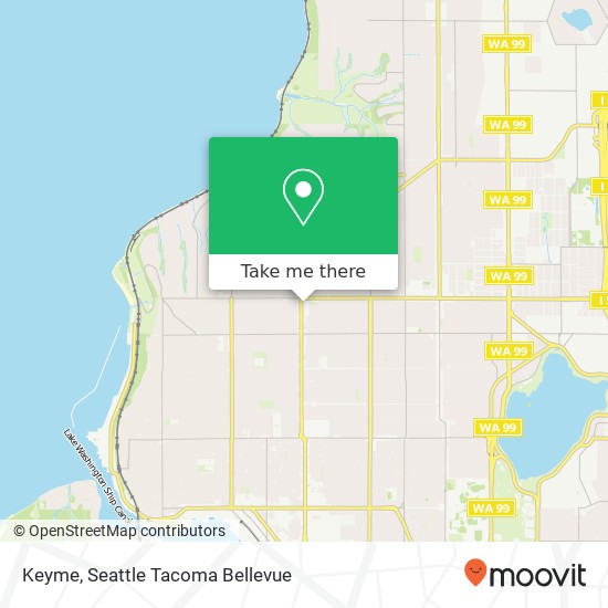 Mapa de Keyme, 8340 15th Ave NW