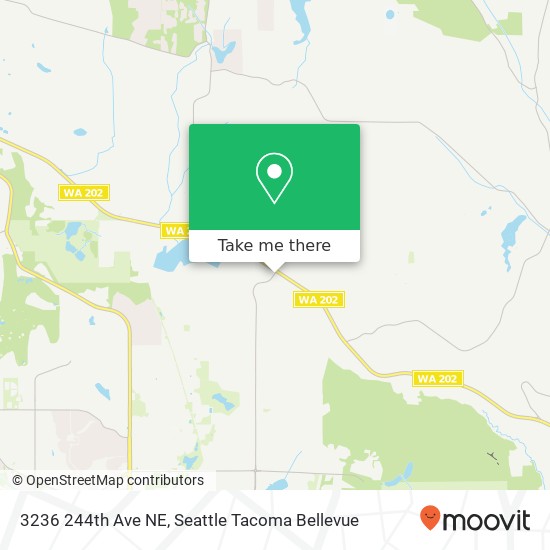 Mapa de 3236 244th Ave NE, Sammamish, WA 98074