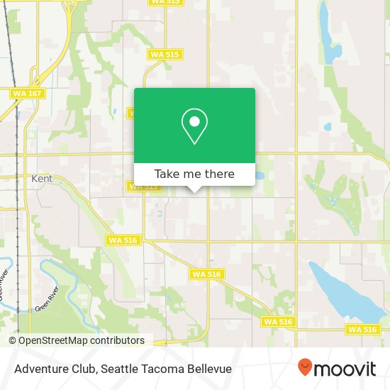 Mapa de Adventure Club, 11310 SE 248th St
