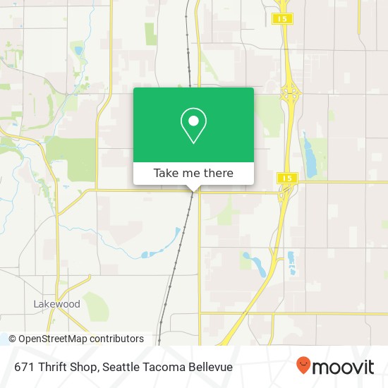 671 Thrift Shop, 3608 S 74th St map