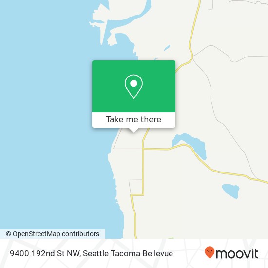 Mapa de 9400 192nd St NW, Stanwood, WA 98292