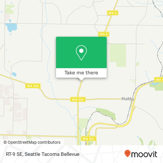 Mapa de RT-9 SE, Snohomish, WA 98296