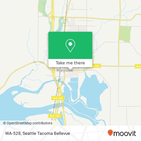 Mapa de WA-528, Marysville, WA 98270