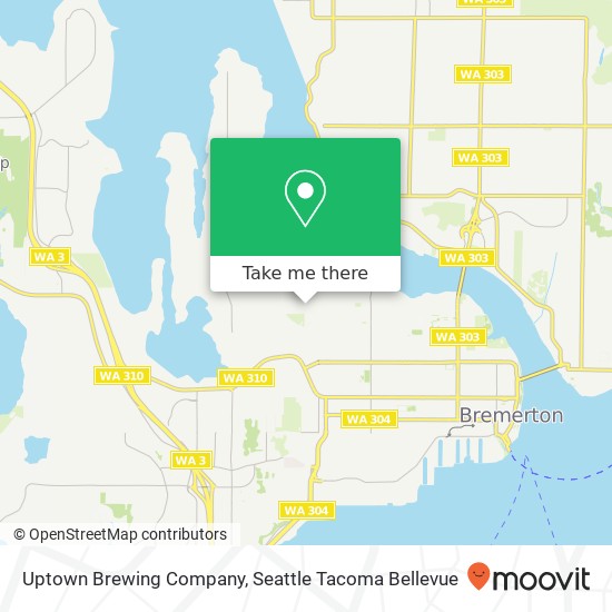 Mapa de Uptown Brewing Company