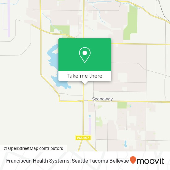 Franciscan Health Systems, 144 169th St S map