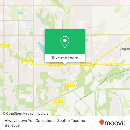 Mapa de Always Love You Collections, 14901 SE 272nd St