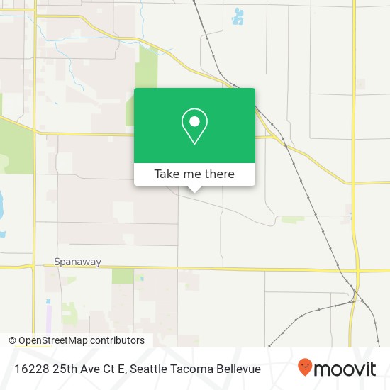 16228 25th Ave Ct E, Tacoma, WA 98445 map