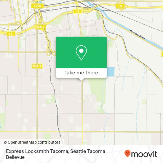 Express Locksmith Tacoma, 5002 E Portland Ave map