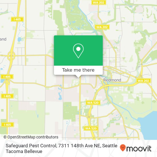 Safeguard Pest Control, 7311 148th Ave NE map