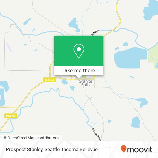 Mapa de Prospect Stanley, Granite Falls, WA 98252