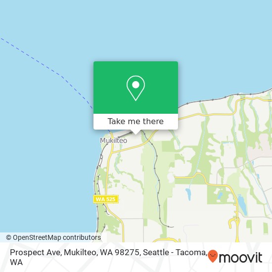 Prospect Ave, Mukilteo, WA 98275 map