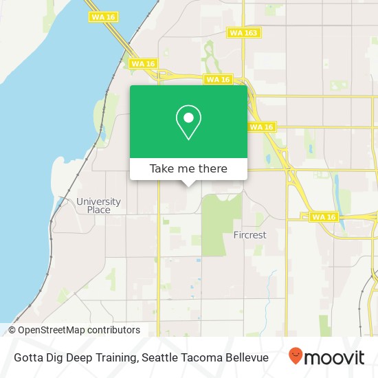 Gotta Dig Deep Training, 2205 70th Ave W map