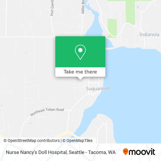 Mapa de Nurse Nancy's Doll Hospital