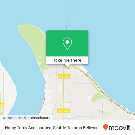 Mapa de Hotsy Totsy Accessories, 5609 N 51st St
