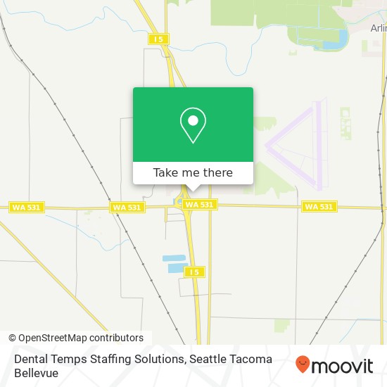 Dental Temps Staffing Solutions, 3204 Smokey Point Dr map