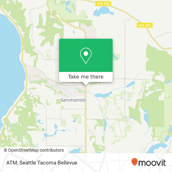 Mapa de ATM, 500 228th Ave NE