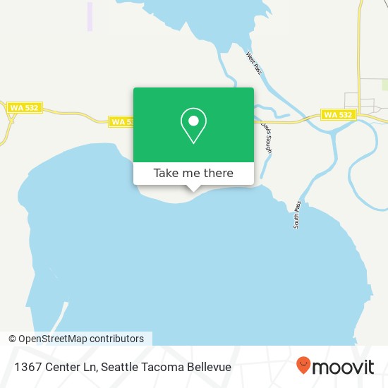 1367 Center Ln, Camano Island, WA 98282 map