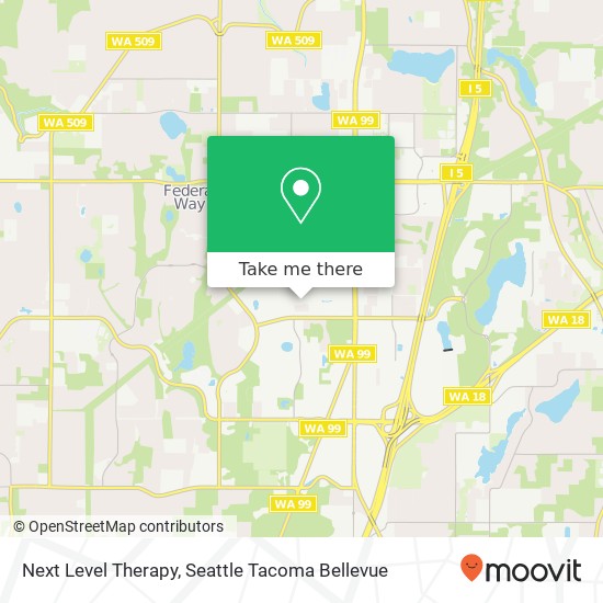 Next Level Therapy, 33400 9th Ave S map