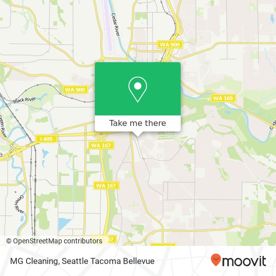 Mapa de MG Cleaning, 1620 Benson Rd S
