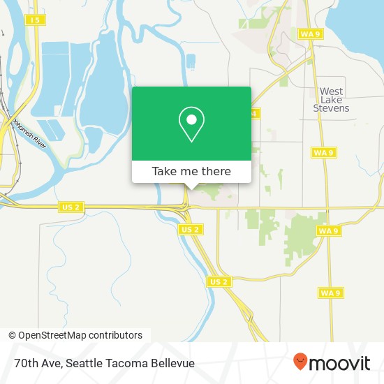 Mapa de 70th Ave, Lake Stevens, WA 98258