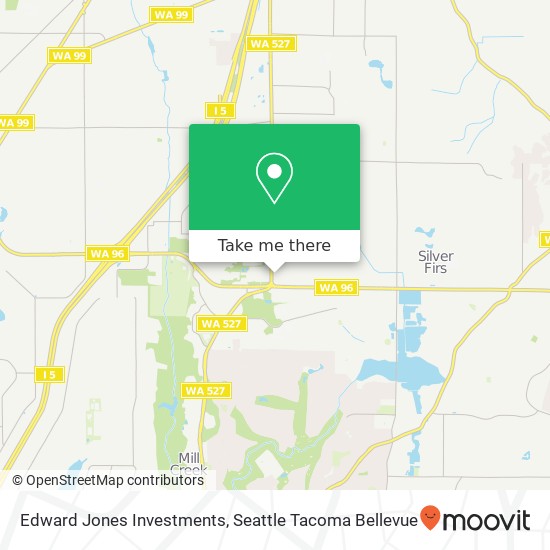 Mapa de Edward Jones Investments, 13027 Bothell Everett Hwy