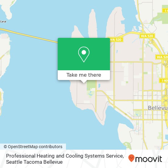 Professional Heating and Cooling Systems Service, 7834 NE 14th St map